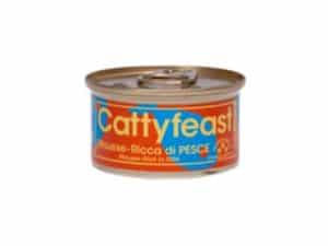 קטיפיסט – מוס עשיר בדגים שימורי מזון מלא לחתולים מסורסים